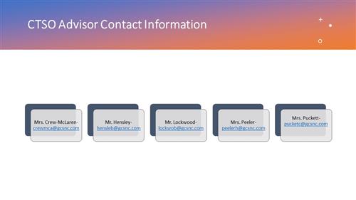 CTSO Contact Info